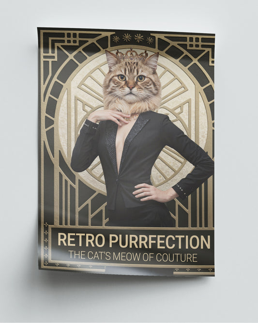 Retro Royal Couture Cover